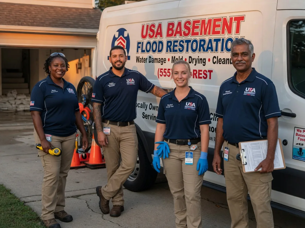 Basement Flood Cleanup company in Broaddus, TX