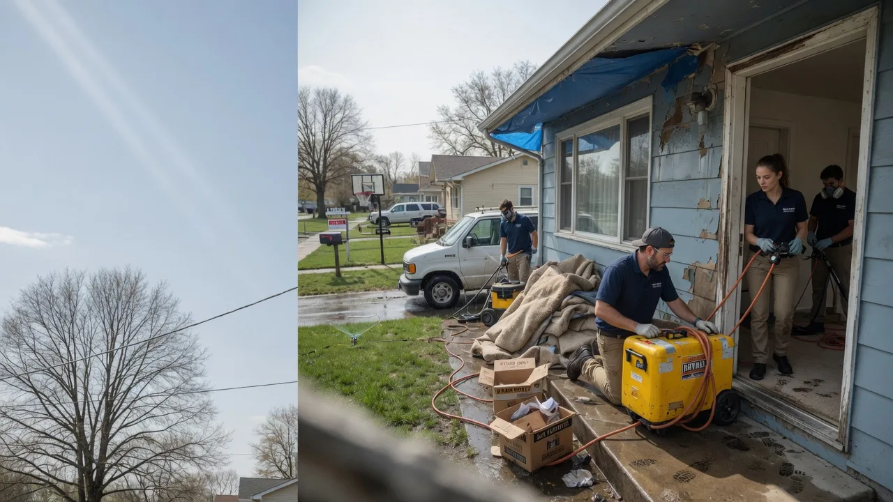 Basement Flood Cleanup in Broaddus, TX near me